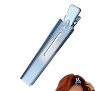 Generico Pinces à cheveux avec facture d', outil de coiffeur volumisant en métal sans trace - Clip de coloration des cheveux - pour filles, épouses, copines, maison, extérieur,