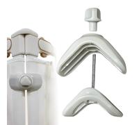 Generico Pinces pour balustrade, pinces réglables faciles à installer - Clips stabilisateurs pour barrières | Pour , chambres et chambres d' , meubles, clôtures, cadres en bois et