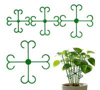 Generico Pinces pour , petits outils de jardinage à double crochet - Clips de support aux croissances | pour intérieur et extérieur bureau, jardin, cour, ferme, patio, balcon, serre