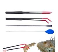 Generico Pinces pour reptiles | Pinces alimentaires - Outil pour alimentation contrôlée, Accessoires de baignoire pour araignées tortues dragons barbus