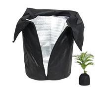 Generico Plant Covers - Polyester Aluminium Film 45x45x50cm | Reusable Winter Protective Bag with Zipper Drawstring | Freeze Protection for Outdoor Fruit Tree Potted Flower Shrub