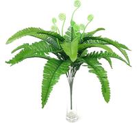 Generico Plantes Artificielles Feuillage Plante Herbe persane Fougère Bureau Maison Jardin Décorations de mariage Intelligence Pratique.