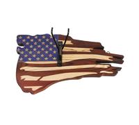 Generico Plaques di Monte Europei - de crâne de cerf en Bois pour Affichage de Cornes | Montage du trophée de Chasse Rustique, décoration pour Maison, Bureau et Cabine