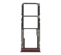 Generico Plateau compatible avec XIAOMI REDMI 15C 4G 25078RA3EA 25078RA3EL / POCO C85 4G 25078PC3EG (pas avec 5G) Chariot porte-carte SIM1 + SIM 2 + fente fente mémoire Micro SD (noir)