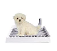 Generico Plateau de toilette pour chiens - polypropylène 38,8 x 30,9 x 6,5 cm | porte absorbante pour chiots porte absorbante pour dressage pour chiens et moyens anti-éclaboussures pour la maison