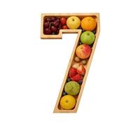 Generico Plateaux de service pour fêtes - Plateaux exposants pour grands nombres | Planche à découper décorative pour buffet, pour snack, chocolat, bonbons, bar, gâteau, anniversaire, mariage, fête