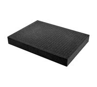 Genérico Pluck Foam Inserts - PU Sponge 40 x 40 x 2-5 cm Size | Pre-Cut Soft Pluck Sheets | Tool Case Cushioning Foam For Organization Of Collectibles Camera Binoculars Electronics And Accessories