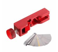 Genérico Plug Gap Tool - 0,63 po Gap Tool | Aluminium Alloy Gapper - Engine Ignition Réglage Set for Motorcycles Cars SUV sedans Lawn Mowers Marine Garage and Workshop Use