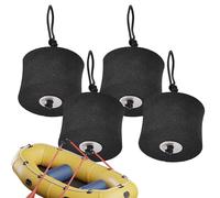 Generico Plug SCUPPER, Plug Kayak pour Sit,Plug-SCUPPER Kayak ATTENSÉ Lanyard 4 Pièces | Trous Multifonctionnel Bouchon pour Bouchon d'eau pour la partie de remplacement du bateau gonflable