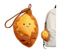 Generico Plush Bag Charm - Skin-Friendly Adorable Réaliste Roasted Sweet Potato Stuffed Doll, Cute Mini Toy for Kids, Men, Boys, Girls | Decorative Accessory for Living Room, Bedroom, Shelf