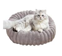 Generico Plush Cat Couch, Soft Round Pet Mattress Washable Cover, 15.75 inches Anti Slip Bottom Pad & Sleeping Spot, Comfortable Cushion for Small Dogs, Cats, Indoor and Outdoor Use
