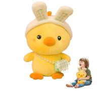 Generico Plush ChickenS Cartoon Chicken Plush Toy, Stuffed Figures Cuddly Small Cartoon Toy,Household Soft Throw Pillow Sofa and Bed Decor for Living Room, Study Room