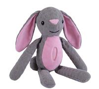 Genérico Plush Dog Chew Toy Crinkle Squeaky Animal 46 x 36 x 10 cm Fox, Long Lasting Fun | Active Puppy Training Toy, Exciting Home Garden Travel Play 42 x 32 x 10 cm Lapin 33 x 35 x 10 cm Éléphant