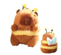 Genérico Plush Toys Capybara Peluche en peluche douce avec ailes vibrantes pour enfants, canapé, voiture, Bedroom, Sleep, Rest