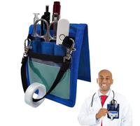 Generico Poche organisateur d'infirmières portable | Banana Bag pour T-shirt médical avec plusieurs compartiments, porte-stylos et accessoires de travail sanitaire - Accessoire pratique pour