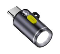 Genérico Pocket Torch - Torrch LED Rechargeable | Outdoor LED Flashlight | Portable Pocket Flashlight | Bright LEDD Torch for Camping Hiking, Waterproof Outdoor Lighting Device