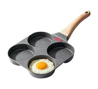 Generico Poêle à oeufs antiadhésive - avec indicateur de température pour cuisson, poêle à omelette antiadhésive - pour plaques à induction en céramique à gaz crêpe hamburger petit déjeuner cuisine