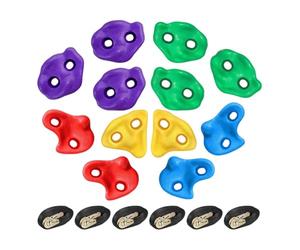 Genérico Poignée pour grimper aux arbres - Pour Structure 6 en 1 en acier avec ceinture | Type de balançoire - Colonne de poulie, filet pour grimper, échelle pour monter et anneau de baisse