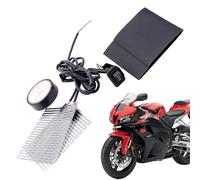 Generico Poignées chauffées pour guidon, 12 V, imperméable, 2 paramètres, couvre-guidons d'hiver pour moto, pour voyage, voyage, voyage, voyage, voyage, voyage, voyage, voyage, voyage, moto, croisé