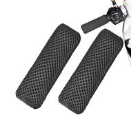 Generico Poignées de vélo - Couvre-guidon antidérapant en soie de glace 3D, design respirant d'été universel, gants de vélo électrique confortables | Motos VTT Scooter pour nous
