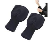 Generico Poignets En Tricot Pour Veste,1 Paire D'extenseurs Avec Côtes,Extension Pour Réparer Les Manches De Vêtements | pour Manteau Sweat Veste Imperméable Divisée Travail