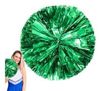 Genérico Poms de Cheerleading Poms | Pompons de l'équipe de Danse Grand | 30 cm/11,8 Pouces Game Spirit Spirit an Boom avec Anneaux amicaux pour Les Doigts pour Adultes