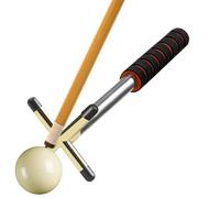 Genérico Pont à queue, accessoires ergonomiques télescopiques de - Porte-pont rétractable pour chevilles - Pour débutants, hommes, femmes pratiquer jouer à des matchs bar, maison, pub club