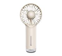 Genérico Portable Misting Fan, Small Handheld Water Mist Fan, 3-Speed Electric Cooling Device Fans, Size 16,8 x 7,7 x 4,8 cm for Travel, Outdoor, and Summer Refreshment