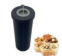 Generico Portable pour fruits secs, avec lanière 500 ml récipient portable, porte-noix et coquilles, pour pistaches cerises collations bonbons fruits voyage voiture Noël anniversaire en