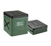 Generico Portable ressemble à un tabouret de stockage, il convient également comme un tabouret, poubelle ou réservoir de stockage; Cette toilette de camping portable pour adultes sert également