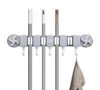 Genérico Porte-balais et serpillières, organisateur de serpillière avec pour cuisine et mur, organisateur économiseur d'espace pour outils de jardin, usage industriel et domestique