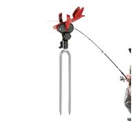 Generico Porte-canne à pêche sur la rive | Stable et très robuste, support de cannes à pêche de plage | Pour pêcheurs, amateurs et pratiquants de rivières, lacs, étangs, eaux douces intérieures et