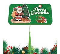 Genérico Porte-cartes de Noël | Carnet de 10 emplacements pour remplir les bas de vacances | Porte-cartes pliable de Noël - pour maman, papa, amis, famille, anniversaire, fête, Saint-Valentin