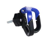 Generico Porte-casque de moto - Crochet de crochet de sac de de | moto de 2,6 pouces | Crochets de bagages pour casques de moto en métal pour casques de bagages, bleu, riferimento alla