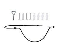 Generico Porte-chapeaux de Cowboy - Support mural en métal compact - Porte-chapeaux rustique Organisateur | Pour maison, bureau, salon, chambre entrée antichambre