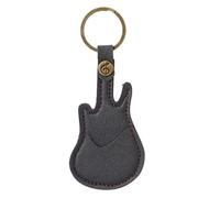 Genérico Porte-clés avec support pour médiators de guitare, porte-clés avec support pour médiators, organiseur de guitare avec P | Accessoire en cuir pour instruments de musique en PU, étuis pour