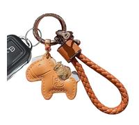 Generico Porte-clés Cheval Année Lunaire - Charm Pour Portefeuille En Cuir,Pendentif Pour Sac Festival De Printemps,Convient Aux Adultes Collectionneurs Étudiants Voyageurs Voitures Camions