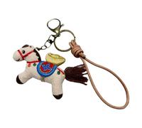 Genérico Porte-clés en forme de cheval pour femme, pour le Nouvel An, porte-clés en forme de cheval du Nouvel An chinois, pour hommes, filles, mari, épouse, anniversaires et célébrations