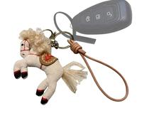Genérico Porte-clés en forme de cheval pour sac | Décoration de 2026 - Porte-clés pendentif pour l'année du cheval 2026 - pour femmes et filles, usage quotidien, voyage, anniversaire