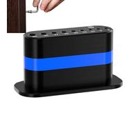 Generico Porte-clés hexagonaux, porte-clés en forme de L, étagère antidérapante à libération rapide pour banc de travail chariot outils atelier hydraulique menuisier technique