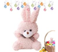 Generico Porte-clés mini lapin, installation facile, facile à installer, lapin en peluche rembourré, voiture avec doux et, moelleux de Pâques por | Multipurpose Outdoor Indoor Utility