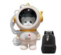 Generico Porte-clés Ours - Porte-clés en forme d'ours astronaute, mini pendentif décoratif, ornement de sac portable, accessoire élégant et | Pendentif léger à suspendre, D, Se référer à la
