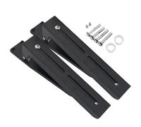 Generico Porte De Four Allongée - Micro-ondes | Supports De Avec Crochet | Porte De Four Pliable En Acier Inoxydable | Support Mur Du Four A