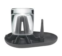 Generico Porte de séchage pour bouteille d'eau - tapis d'air en silicone tasses, verres et tasses | support de bouteilles à tracas rapide, station