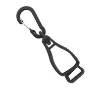 Generico Porte-gants de soudure - Pince à gants en métal avec clip rotatif, mousqueton sûr pour serviettes, clés et travail | Mécanique pratique et durable de prise portable, gar