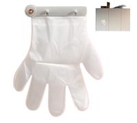 Generico Porte-gants muraux, organisateur de cuisine pour gants | distributeur avec 100 pour coiffeurs, restauration et lave-auto
