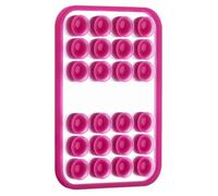 Generico Porte-gommes à Double Face, Support en Silicone pour téléphone, avec Miroir pour Montage | Guide