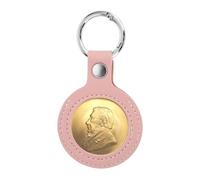 Generico Porte-Monnaie Porte-clés | Souvenirs de Poche - Accessoire en Cuir PU Porte-Monnaie | pour Sac à Bandoulière Adolescents Adultes Hommes Collectionneurs Étudiants Voyage et Voyage, Rose,