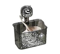 Generico Porte-objets adhésif - Étagères à ventouse pour salle de bain - Porte-objets d'angle ondulé avec trous filtre à eau pour mur dans la cuisine, salle de bains, douche, chambre vitrotelle