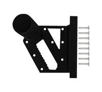 Genérico Porte-outils - Étagère de rangement pour outils de jardin murale - Porte-balais léger économiseur d'espace Organisation compacte pour jardinage